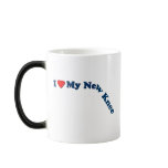 I Love My New Knee Coffee Mugs