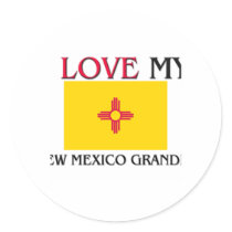 I Love My New Mexico Grandpa stickers by flagshirt I Love My New Mexico Grandpa stickers