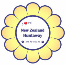 I Love My New Zealand Huntaway (He) Ornament photo sculptures by thatsalottadogs I Love My New Zealand Huntaway (He) Ornament photo sculptures