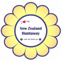 I Love My New Zealand Huntaway (She) Ornament photo sculptures by thatsalottadogs I Love My New Zealand Huntaway (She) Ornament photo sculptures