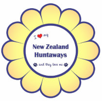 I Love My New Zealand Huntaways (They) Ornament photo sculptures by thatsalottadogs I Love My New Zealand Huntaways (They) Ornament photo sculptures