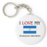 I Love My Nicaraguan Girlfriend Key Chains