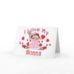 I love My Nonna Rag Doll & Hearts cards