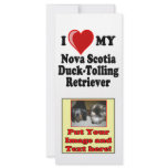I Love My Nova Scotia Duck-Tolling Retriever Custom Rack Cards