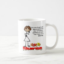 I Love My Nurse Mug