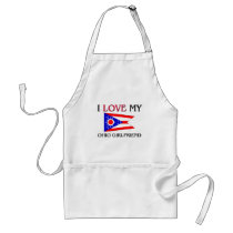 I Love My Ohio Girlfriend aprons by flagshirt I Love My Ohio Girlfriend aprons