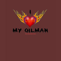 I Love My Oilman, Oil Field T-Shirt by boozykelly I Love My Oilman, Oil Field T-Shirt