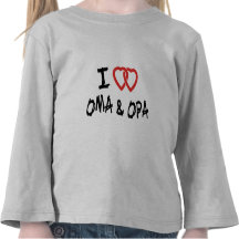 I Love My Oma & Opa T-Shirt