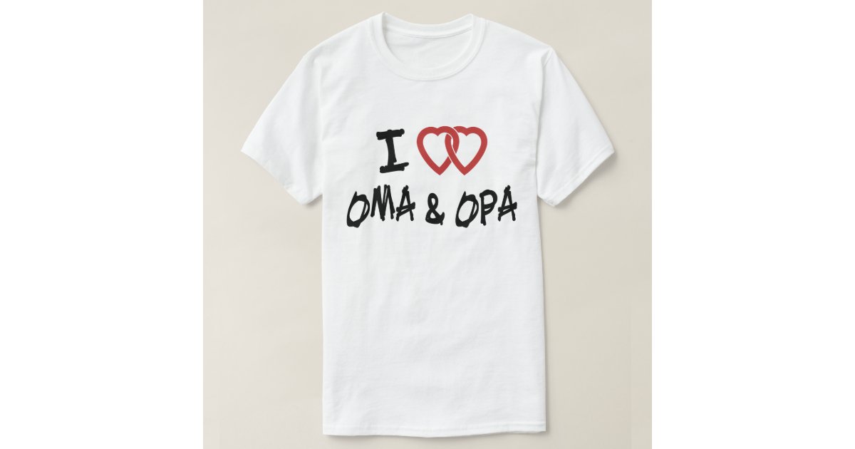 oma and opa t shirts