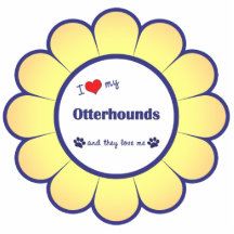 I Love My Otterhounds (Multiple Dogs) Photo Sculptures