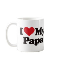 I Love My Papa Mug