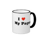 I Love My Papa Mug