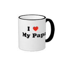 I Love My Papa Mug