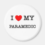 I Love My PARAMEDIC Fridge Magnet