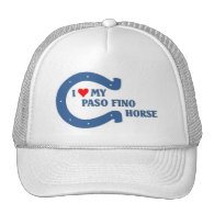 I love my Paso Fino Horse Trucker Hats