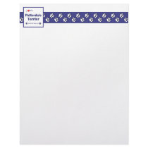 I Love My Patterdale Terrier (Female Dog) Personalized Letterhead