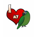 I Love my Peach Front Conure T-Shirt