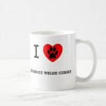 I LOVE MY PEMBROKE WELSH CORGIS COFFEE MUGS