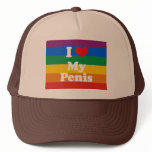 I LOVE MY PENIS hats