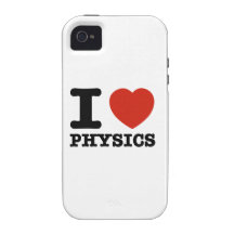 I love my physics iPhone 4/4S cover
