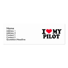 I love my Pilot Business Card Template