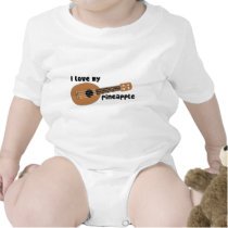 I Love My Pineapple Ukulele t-shirts by blackunicorn I Love My Pineapple Ukulele t-shirts