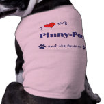 I Love My Pinny-Poo (Female Dog) pet clothing