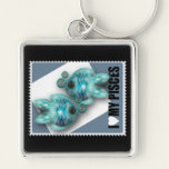 I Love My Pisces Key Chain