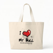 I Love My Pit Bull! bags by ourpack I Love My Pit Bull! bags