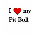 I love my Pit Bull t-shirts by bzisky I love my Pit Bull t-shirts