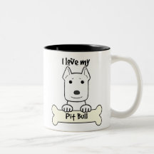 I Love My Pitbull Mug