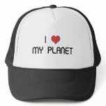 I Love My Planet. hats