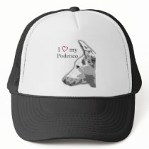 i love my podenco hats
