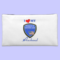 I Love My Police Husband bagettes bags