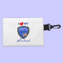 I Love My Police Husband bagettes bags