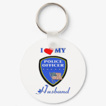 Eu amo meu marido da polícia chaveiros by bonfirepolice Eu amo meu marido da polícia chaveiros