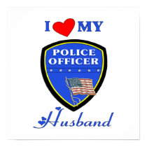 I Love My Police Husband posters