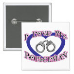 I Love My Policeman Button
