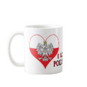 I Love My Polish Babcia mugs