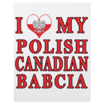 I Love My Polish Canadian Babcia flyers