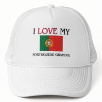 I Love My Portuguese Grandpa hats by flagshirt I Love My Portuguese Grandpa hats