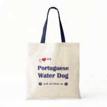 I Love My Portuguese Water Dog (Female Dog) Bag