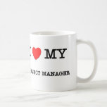 I Love My PROJECT MANAGER Coffee Mugs