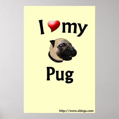 pug poster