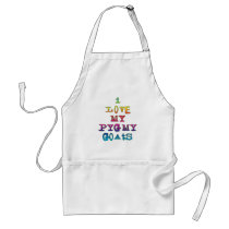 I Love My Pygmy Goats Aprons