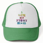 I Love My Pygmy Goats hats