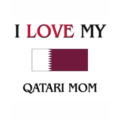 I Love My Qatari Mom T-shirt by tshirtshirts