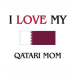 I Love My Qatari Mom t-shirts