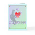 I Love My Quarter Horse Card by Lotacats I Love My Quarter Horse Card