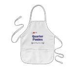 I Love My Quarter Ponies (Multiple Ponies) Aprons